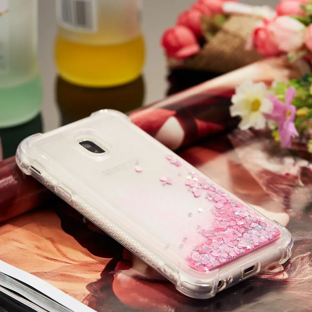 Блестящий чехол со звездами для Samsung Galaxy J3 2017 J330 SM-J330 SM-J330F/DS SM-J330F мягкий из ТПУ с