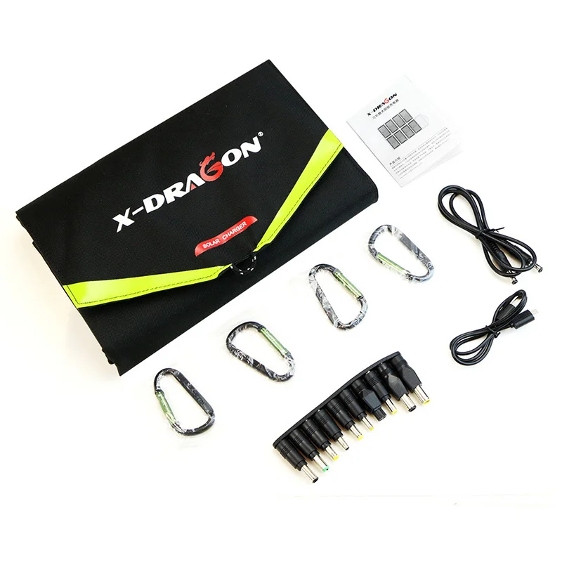 SUNPOWER 40 Вт солнечное зарядное устройство портативное s 5 в USB 12 В 18 зарядка для