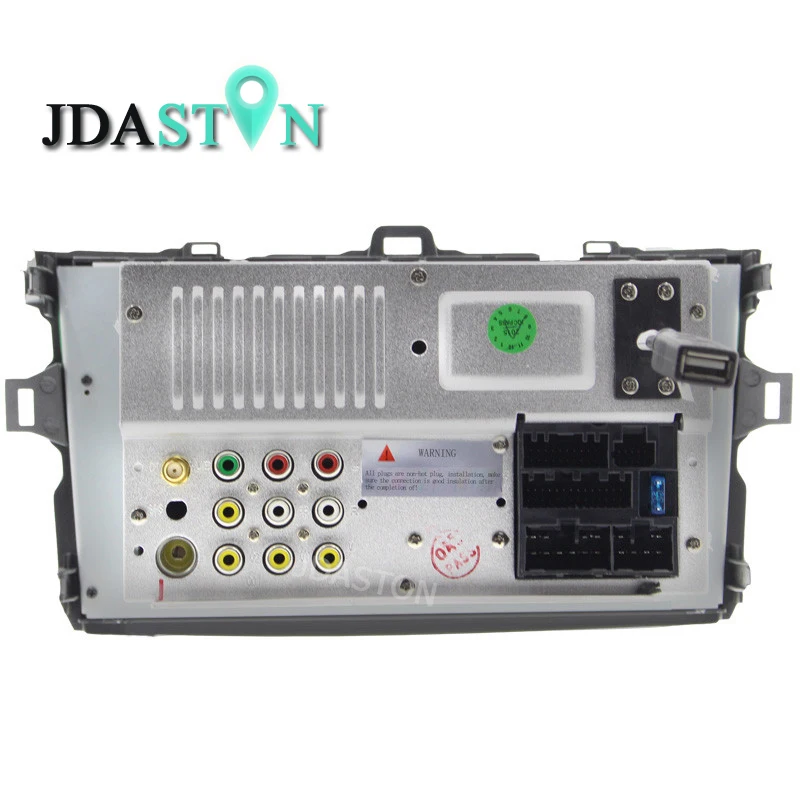 JDASTON 2 Din In Dash автомобильный dvd плеер для Toyota COROLLA 2007 2008 2009 2010 2011 2012 gps навигация Авто