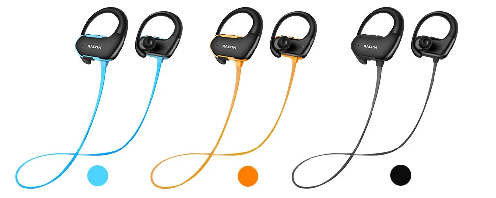 Ralyin bluetooth беспроводные наушники 8 Гб водонепроницаемая Спортивная bluetooth гарнитура bluetooth беспроводные наушники микрофон для xiaomi