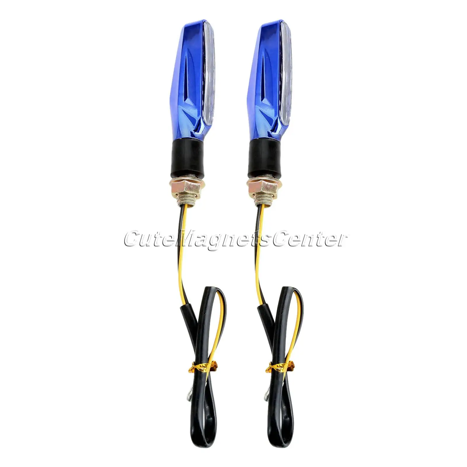 2 шт. светодиодный указатель поворота Янтарный светильник мигалка Многоцветный