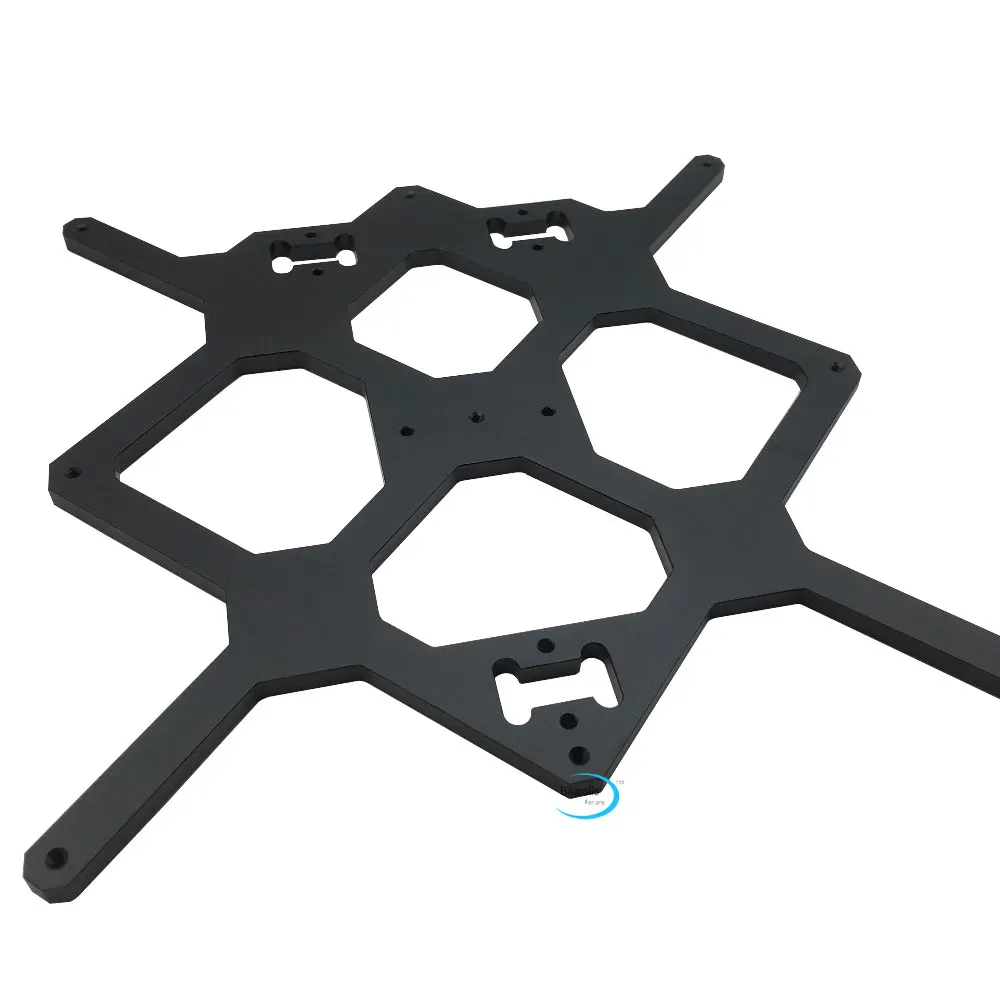 Детали для 3D-принтера Prusa i3 mk3 рама из алюминиевого сплава Толщина 6 мм черная