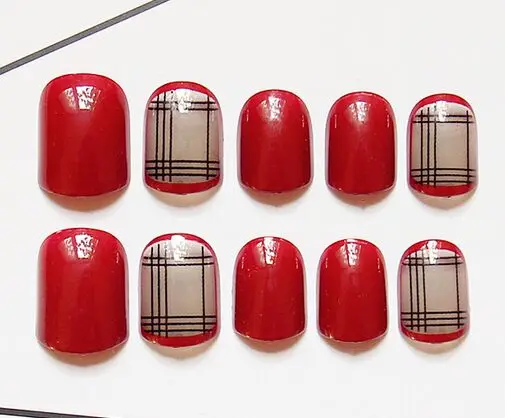 Сексуальная красное вино и черный шелк вентилятор кратко параграф Ногтей кусок