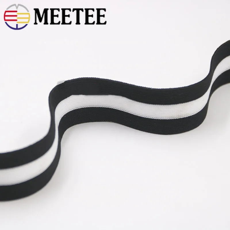 Вязанная тесьма Meetee тянущиеся кружевные ленты длиной 1/1 5/2/2 5/3/4 см 23 метра
