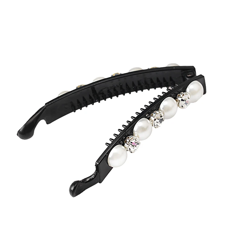 Новый год краба для заколки волос щипцы завивки шпильки с жемчугом украшения
