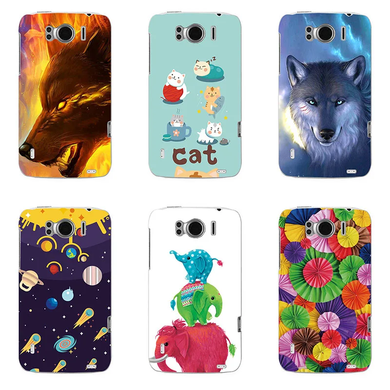 hard Plastic phone case cover For HTC Sensation XL G21 X315e shell Colorful printing Painted Flower |