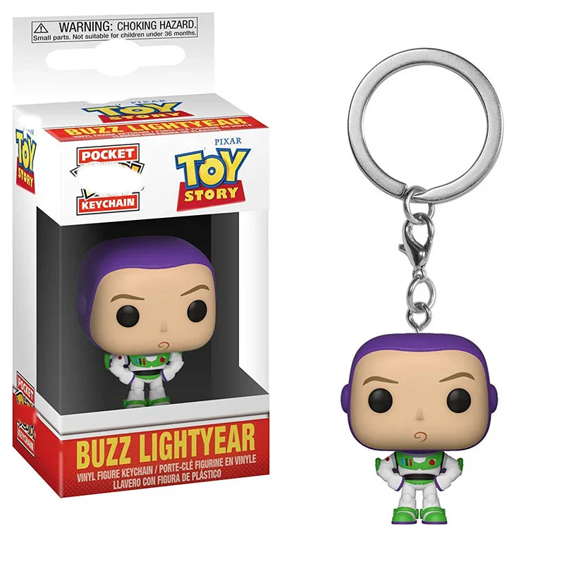 Funko POP брелок игрушка История 4 древесный инопланетянин Базз Лайтер собака Спиралька ПВХ фигурка Коллекционная модель игрушки для chlidren - Цвет: 2