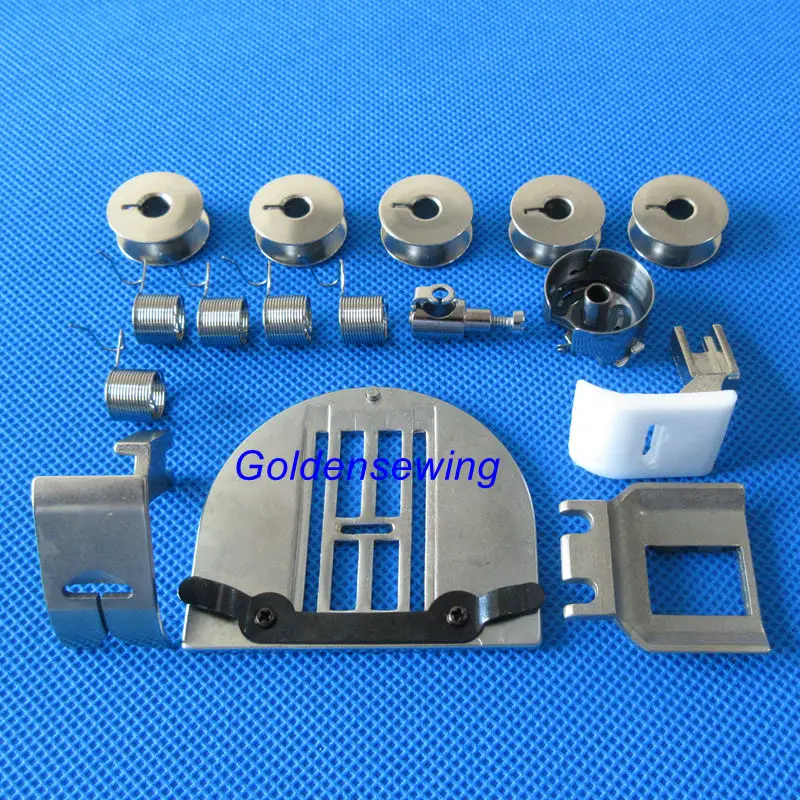 Alimentador de placa de aguja de bobina, prensatelas para BROTHER TZ1-B651,TZ1-B652, 8mm, 16 Uds.-1