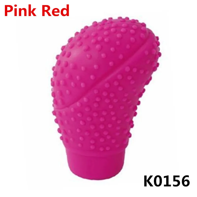 Rose Red 1 Универсальный Авто ручной автомобильный редуктор с рукояткой рычага ручного тормоза, чехол, защитный чехол, силиконовые аксессуары - Название цвета: Rose Red 1