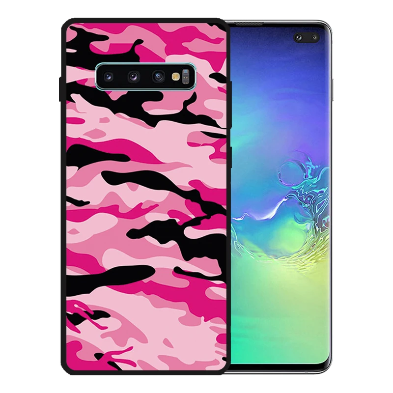 Мягкий силиконовый черный чехол для samsung Galaxy S10 5G S8 S9 Plus S10E Note 10 Pro 9 8 Прочный
