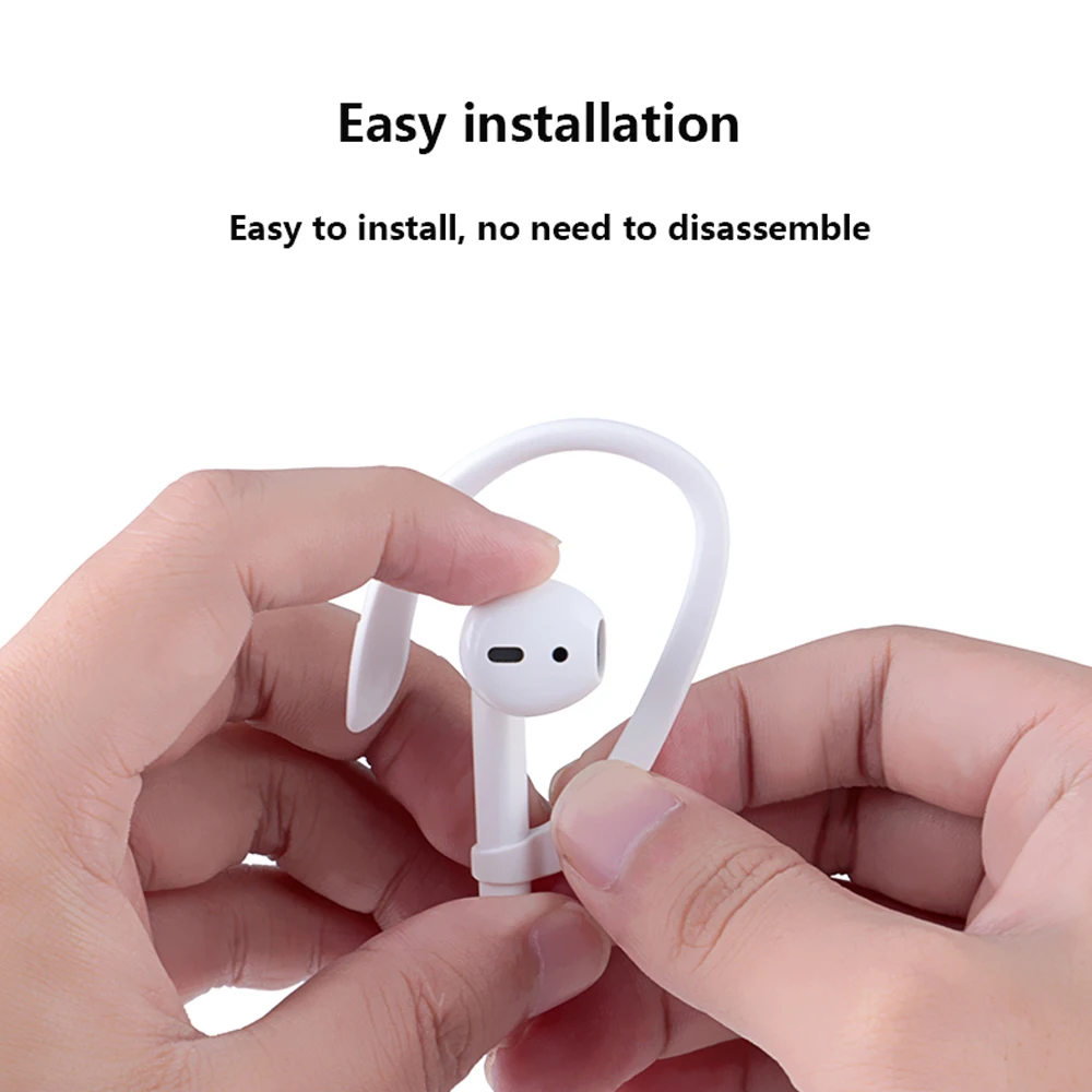 1 пара защитный держатель безопасности для наушников Airpods Apple Беспроводные
