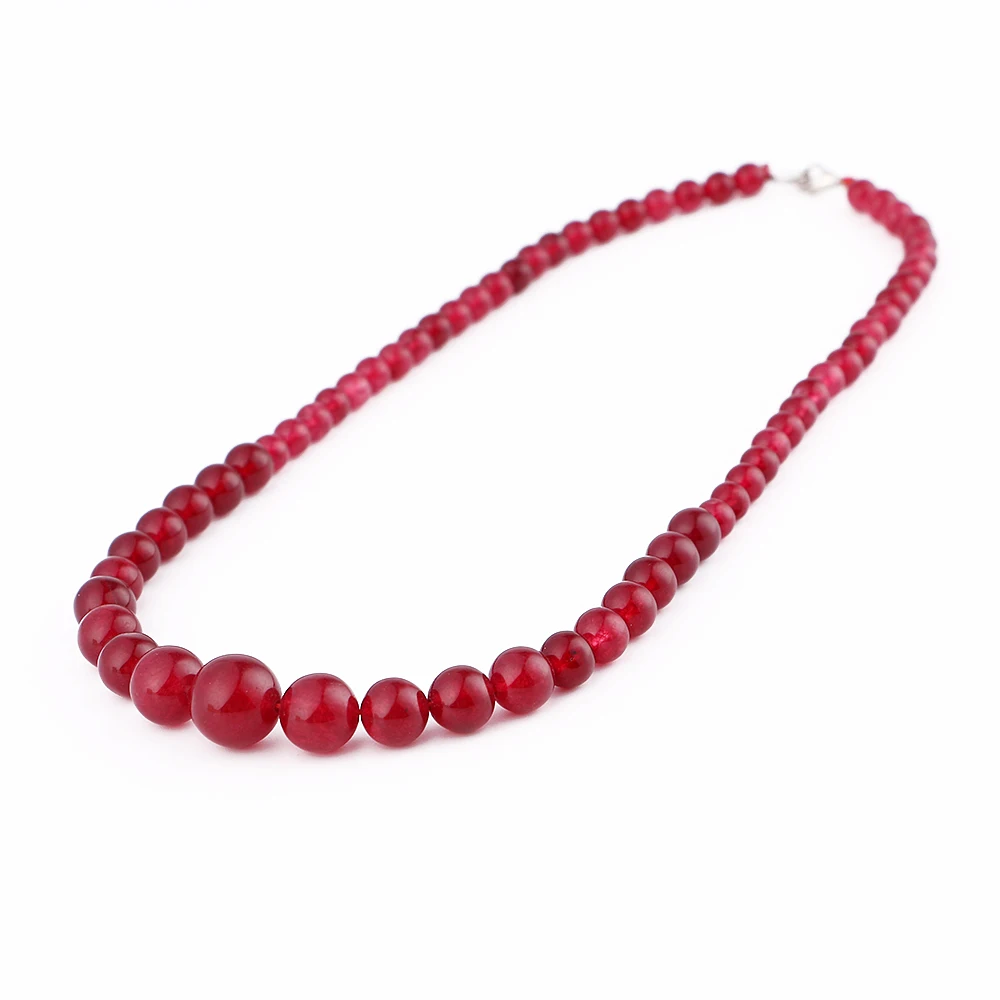 Jewnou Agate Necklace Natural Stone Beaded Choker Onyx Rolo Chain Fine Gemstone Accessories Fashion Lady Rainbow Jewelry | Украшения и