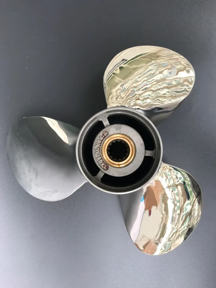

11 1/8x14-F For Yamaha 40-50HP Outboard Engine fit yamaha STAINLESS STEEL Propeller outboard boat motors marine propeller