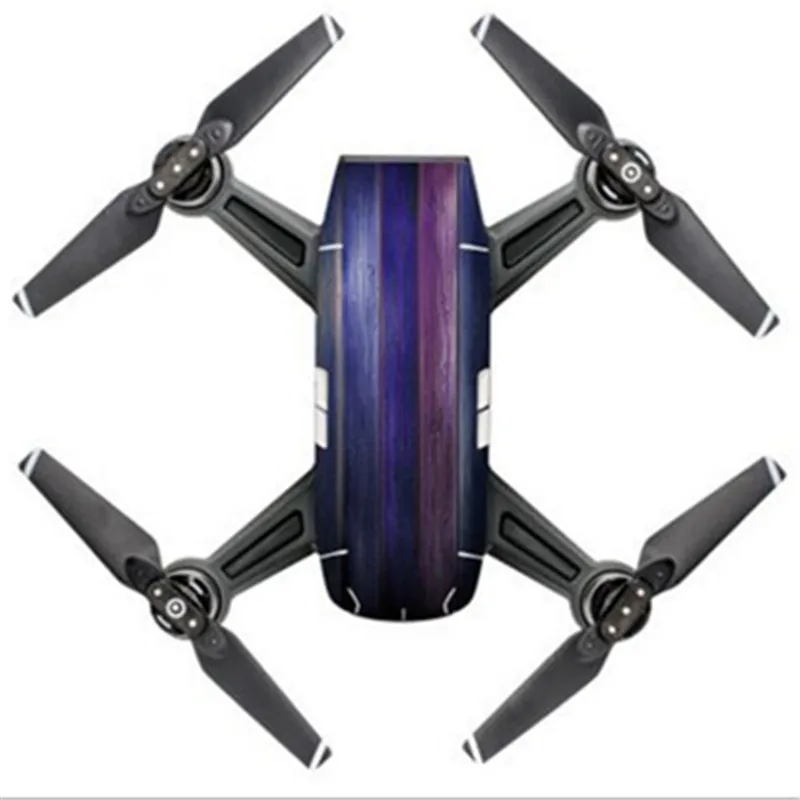 DJI Spark Радиоуправляемый квадрокоптер Водонепроницаемый FPV-системы Racer Drone Средства ухода за кожей В виде ракушки Наклейки камуфляж красочные наклейки DIY Интимные аксессуары