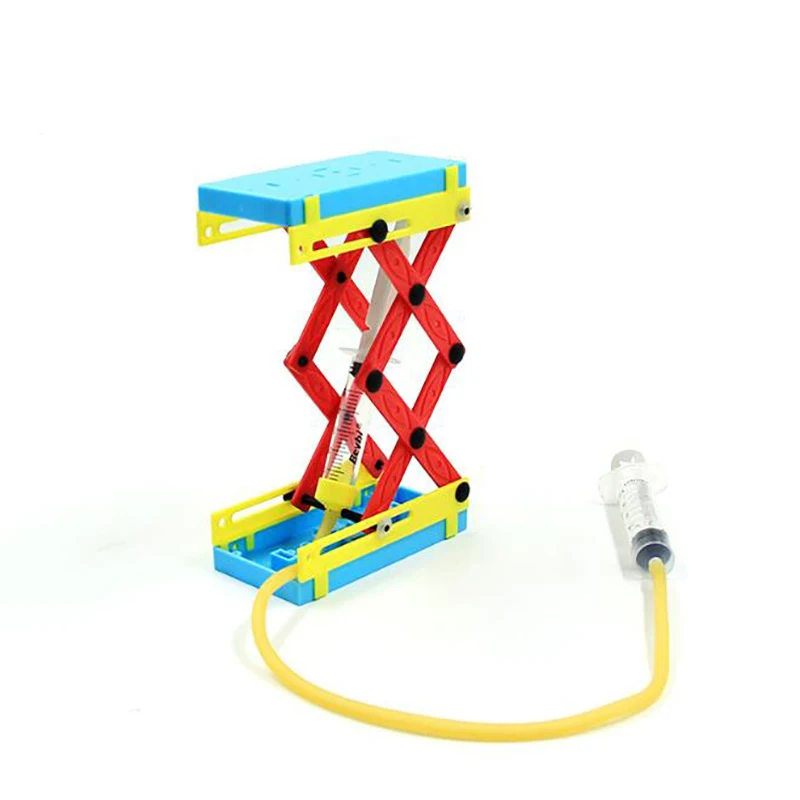 DIY модель игрушки для ребенка гидравлическая платформа ножничный подъемник стол