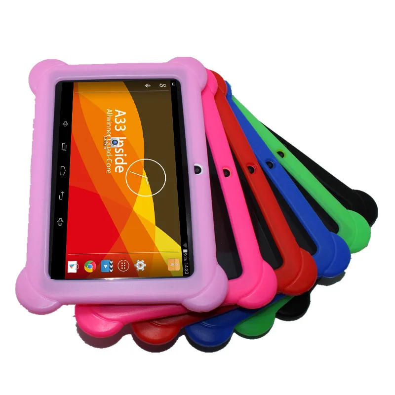A33 4G 7 дюймов 512 МБ/4 ГБ Дети планшетный ПК Q88pro Android 4.4.2 четырехъядерный процессор