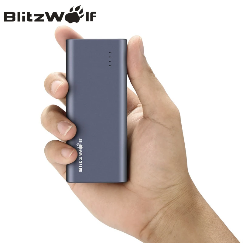 Blitzwolf bw p4 5200 мАч Запасные Аккумуляторы для телефонов Портативный qc3.0 Quick Charge