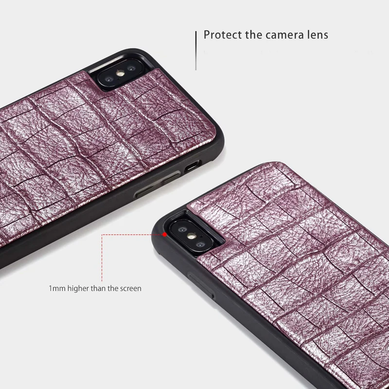 Роскошный Ретро крокодиловый Чехол для iphone X XR XS Max 8 Plus 7 PU кожаный чехол телефона