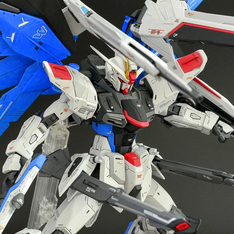 Аниме хобби MG 1/100 Страйк Фридом Gundam Ver 2 0 модель синего робота горячие детские