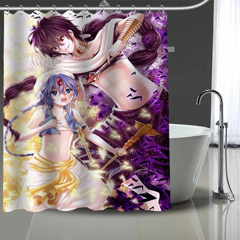 Занавеска для душа MAGI Современная тканевая занавеска ванной домашний декор с