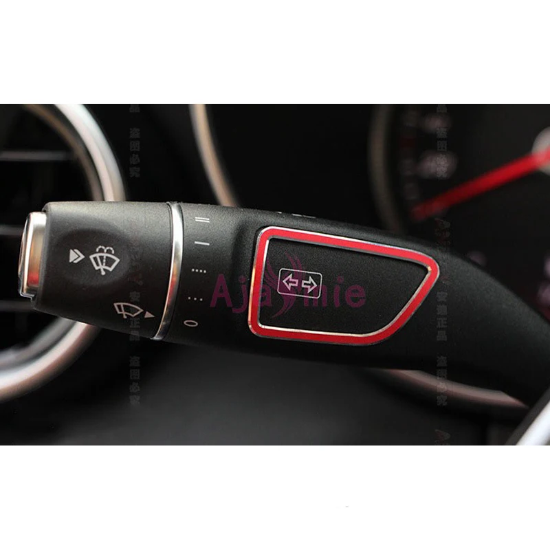 Хромированный чехол для Mercedes Benz GLA CLA GLC GLK C A B E Class Steerling Wheel непромокаемый дворник