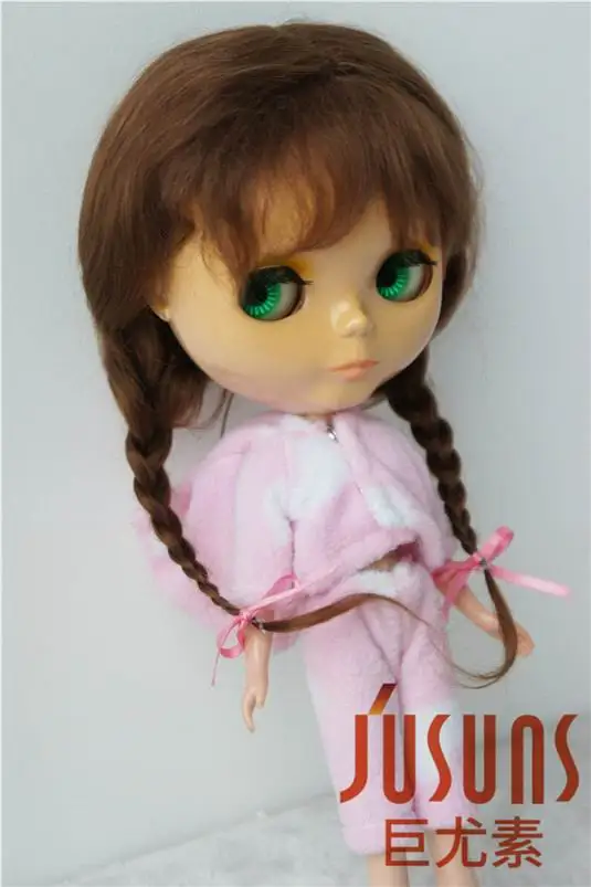 JD2031 Длинные Ангольские мохер милые Анна косы BJD кукольные парики Размер 10-11 дюймов кукольные аксессуары