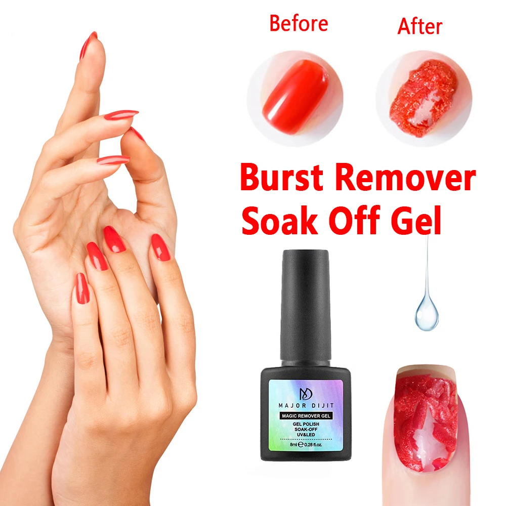 Новый Волшебный Гель-лак для ногтей средство удаления лака