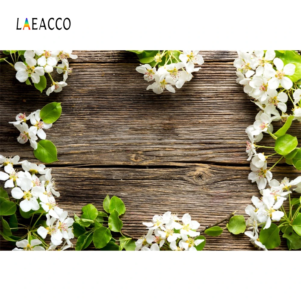 Фотофон с деревянной доской Laeacco фон для фотостудии изображением портретных