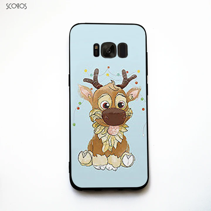 SCOZOS зимний Праздничный Рождественский северного оленя для чехол телефона Samsung