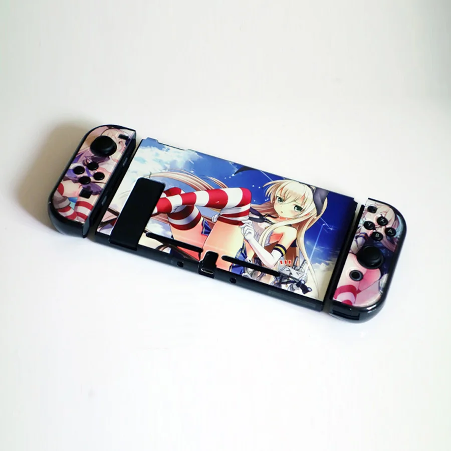 Защитный чехол-накладка для Nitendo Switch Console Joy-Con, противоскользящий чехол, прямая стыковка