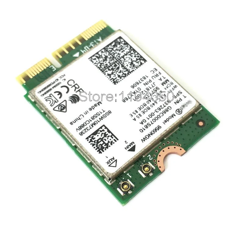 Новый двухдиапазонный беспроводной AC 9560 для Intel 9560ngw 802.11ac NGFF 2 4G/5G 2x2 Wi-Fi Карта Bluetooth