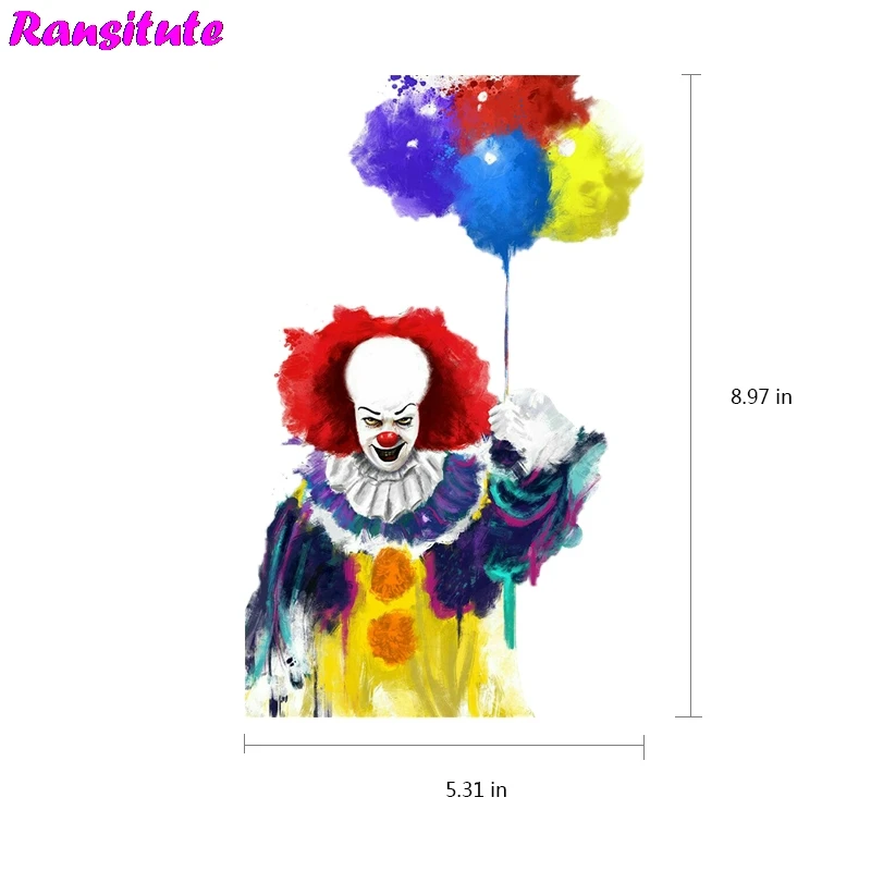 R285 фильм ужасов это персональный патч DIY одежда печать значок футболка свитер
