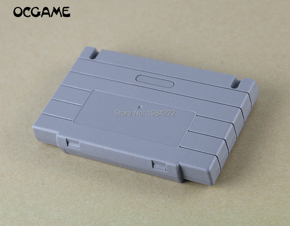 OCGAME US версия игровая карта картридж Пластик оболочка для SNES SFC игровой консоли