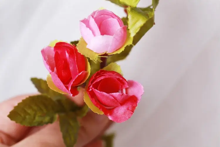 220 см настенный Искусственный Мини Шелковый цветок розы из ротанга лозы растительные арки Свадебное Украшение подвесное Гирлянда Декор