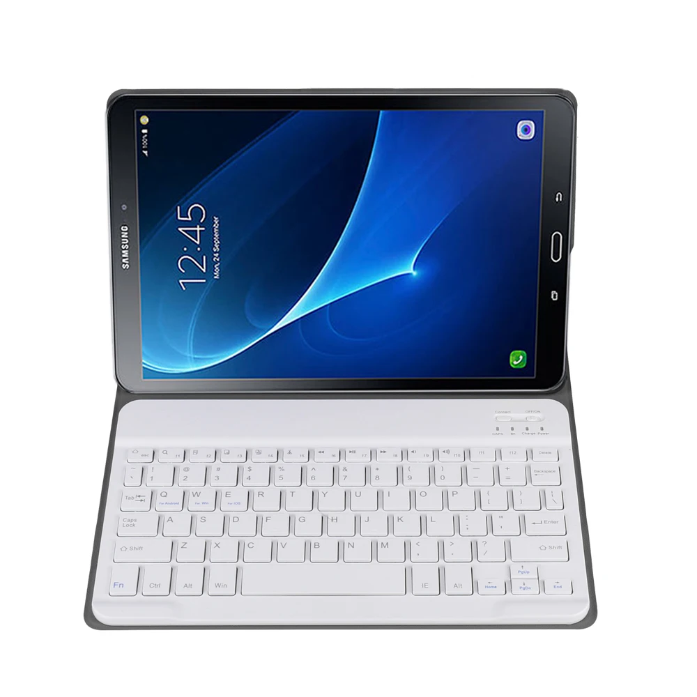 Bluetooth клавиатура кожаный чехол для samsung Galaxy Tab A A6 10,1 T510 T515 T580 T585 10,5 T590 T595 чехол Funda