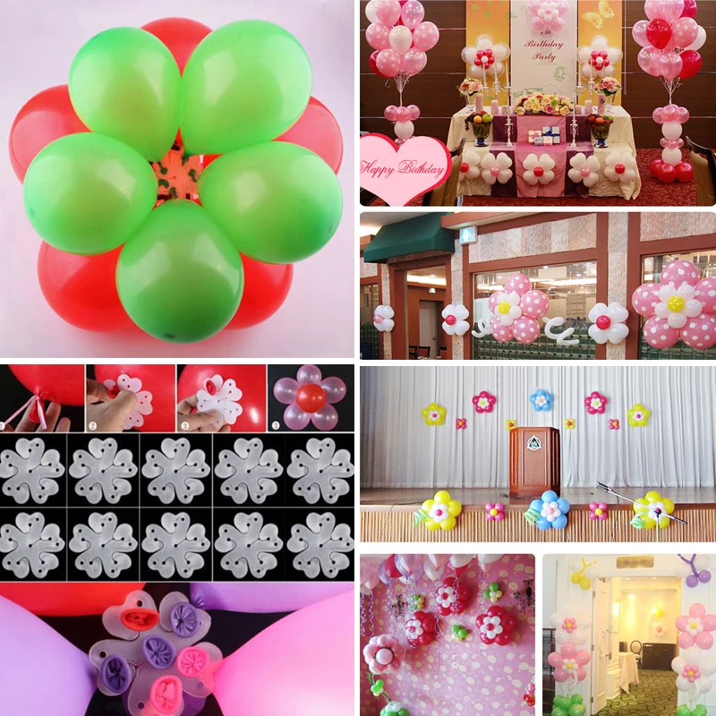 Воздушные шары зажимы для галстуков уплотнения воздушных шаров свадьбы дня