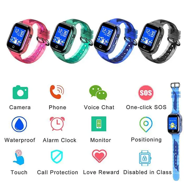 Детские часы детские GPS позиционирование сенсорный экран спортивные для