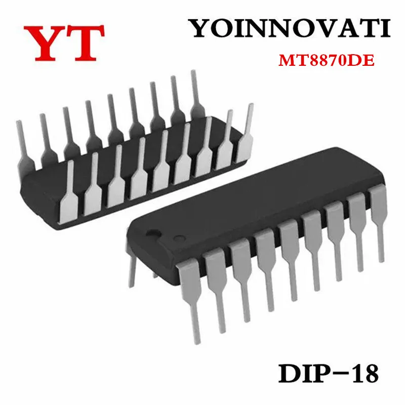 

10pcs MT8870 8870 DS CMOS LOW POWER DTMF DECODER RECEIVER Best quality
