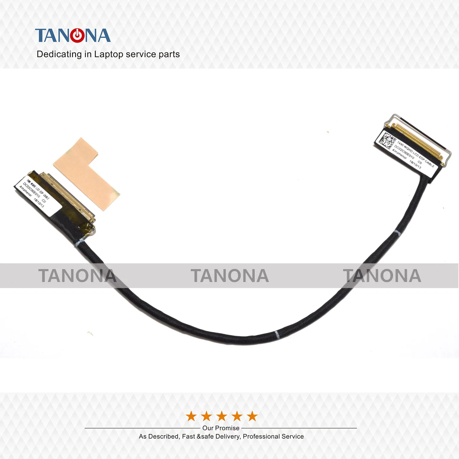 Оригинальный Новый 02HK975 DC02C00E010 для Lenovo Thinkpad T490 ЖК экран EDP видео кабель