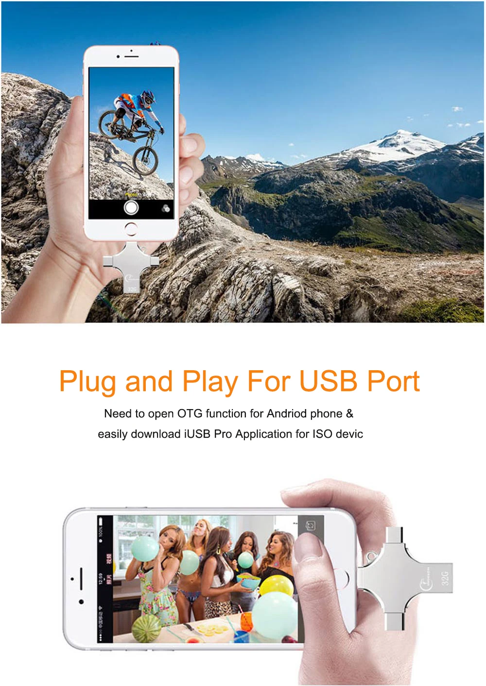 Usb флеш-накопитель Ingelon, 16 ГБ, 32 ГБ, 64 ГБ, 128 ГБ, флеш-накопитель, USB-C, Тип C, зашифрованный, usb Ankh Cross, DJMusic, металлический usb флеш-накопитель для iphone