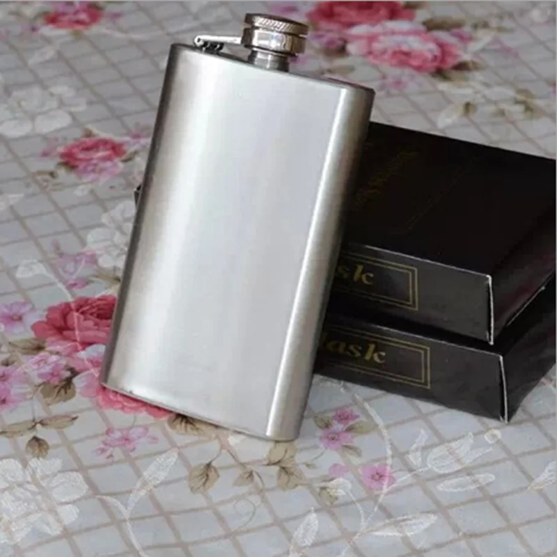 Boom Fashion 6 размеров 4oz10oz карманная тазобедренная колба из нержавеющей стали Ретро