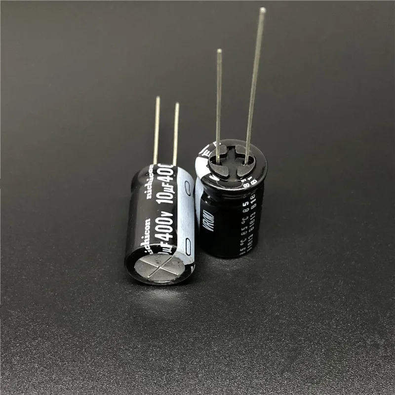 10 шт/100 шт 10мкФ 400В NICHICON VR серия 12 5x20 мм 400V10uF алюминиевый электролитический