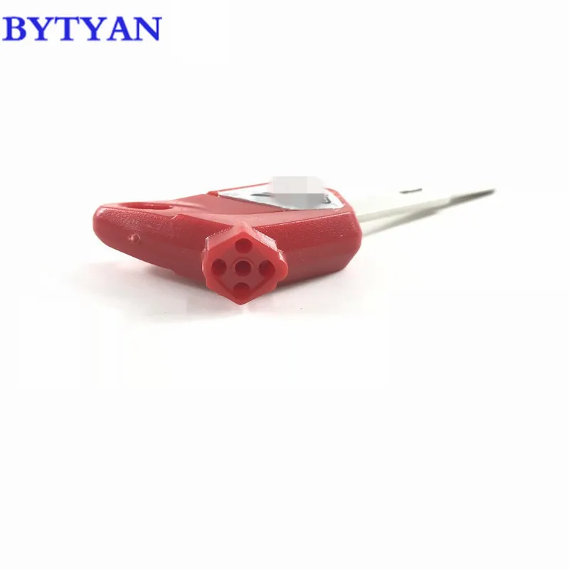 Фирменная новинка мотоцикл запчасть Заготовка ключа для HONDA скутер Магнит Anti theft