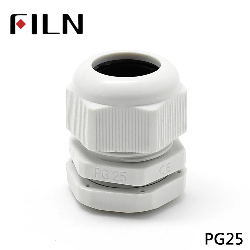 

PG25 M30/32x1.5 Nylon Plastic IP68 waterproof junction box cable gland