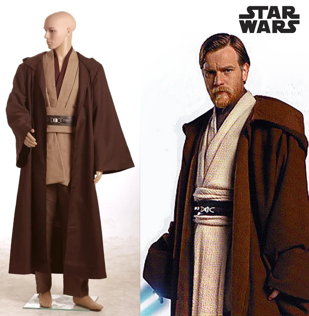 Горячая Распродажа одежда на Хэллоуин Звездные войны месть сита Obi Kenobi Wan косплей