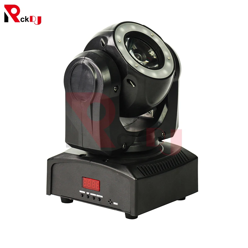 4 шт. мини 60 Вт Moving Head Light с Halo Effect Beam Led сценическое освещение RGBW 4in1 Dmx Dj для событий