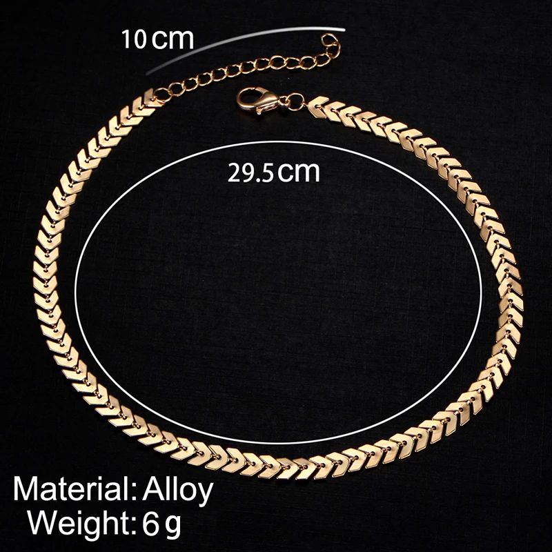 Листья цепи Блёстки колье Цепочки и ожерелья Мода 2017 г. чешского украшения для