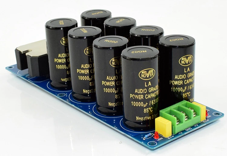 YJ 100A NOVER 10000 мкФ/63 V X 8 шт PSU хорошо для AMP|Усилители мощности| |