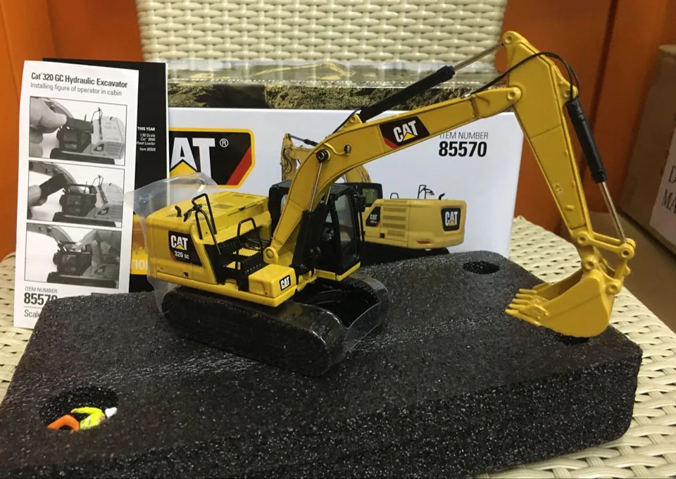 Caterpillar Cat 320 GC гидравлический экскаватор следующего поколения 1/50 масштаб