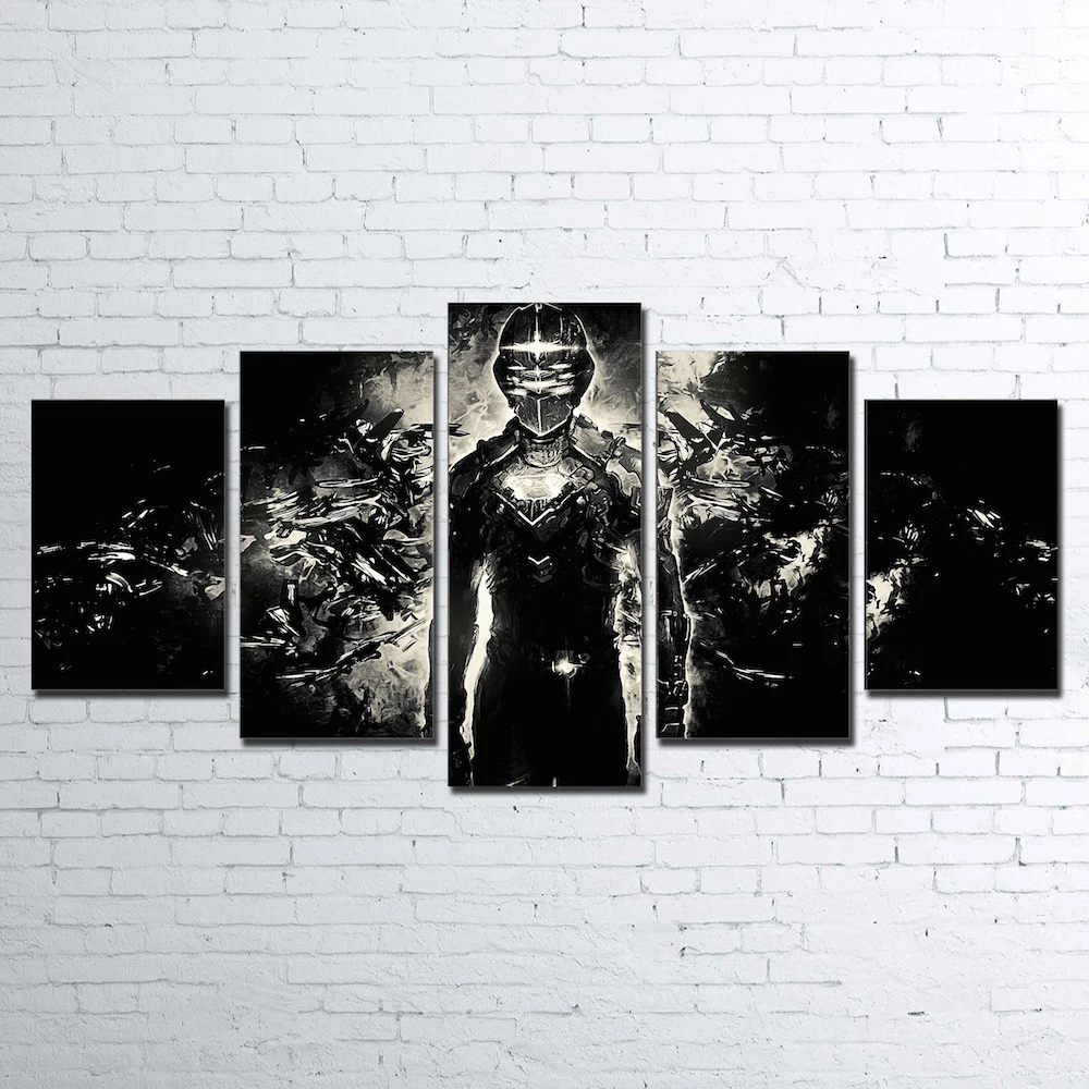 Модульная картина HD с напечатанной рамкой холст домашний декор 5 шт. мертвое